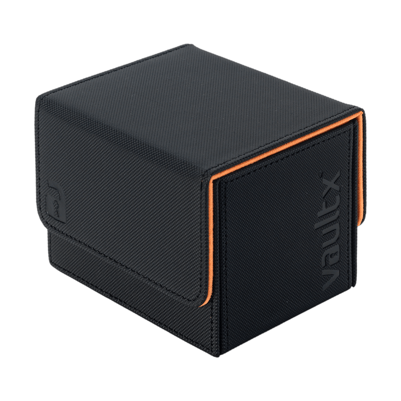 Exo-Tec® Sideloading Deck Box 100+ Black / Electric Orange Vault X