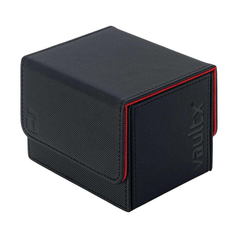 Exo-Tec® Sideloading Deck Box 100+ Black / Electric Red Vault X