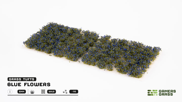 Blue Flowers - Gamers Grass