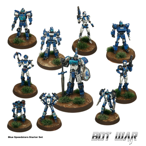 Bot War - Blue Speedsters Starter Box