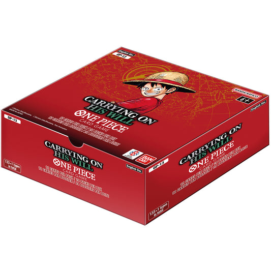 One Piece Card Game: Booster Box - (OP-13) Carrying on His Will (Pre-Order)