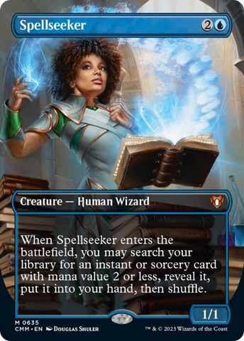 Spellseeker (Borderless Alternate Art) [Commander Masters]