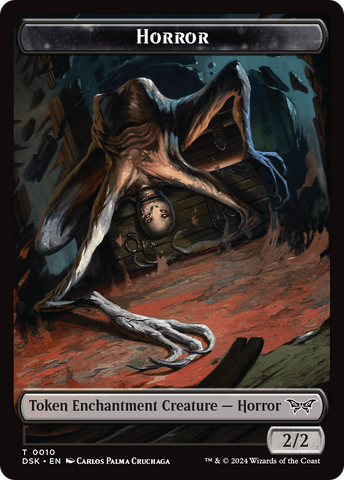 Horror Token [Duskmourn: House of Horror Tokens]