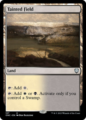 Tainted Field [Phyrexia: All Will Be One Commander]