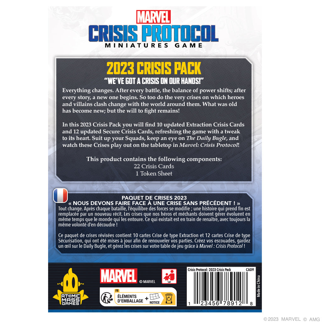 Card Pack 2023: Marvel Crisis Protocol
