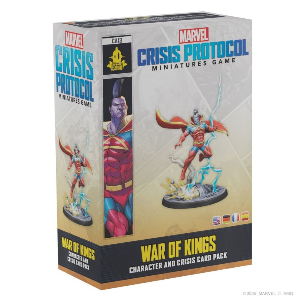 Marvel: Crisis Protocol – War of Kings Character and Crisis Card Pack (Pre-Order)