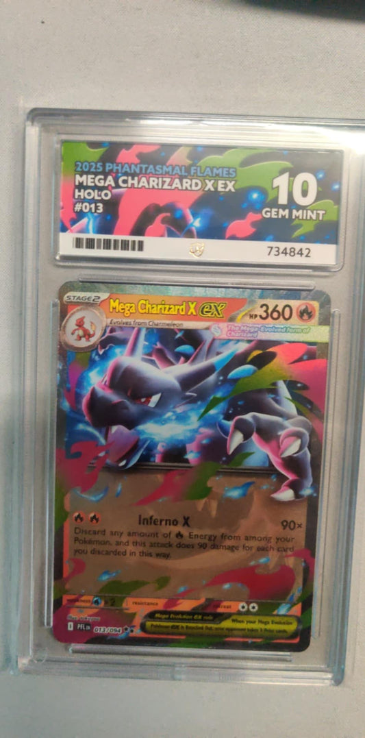 Mega Charizard X ex 013 MEPF English ACE-10