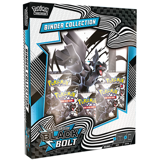 WEBSTORE 1 PER CUSTOMER Pokémon TCG: Scarlet & Violet 10.5 - Black Bolt - Binder Collection Zekrom
