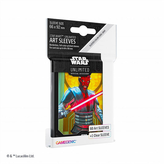 Gamegenic Star Wars: Unlimited Art Sleeves Darth Maul
