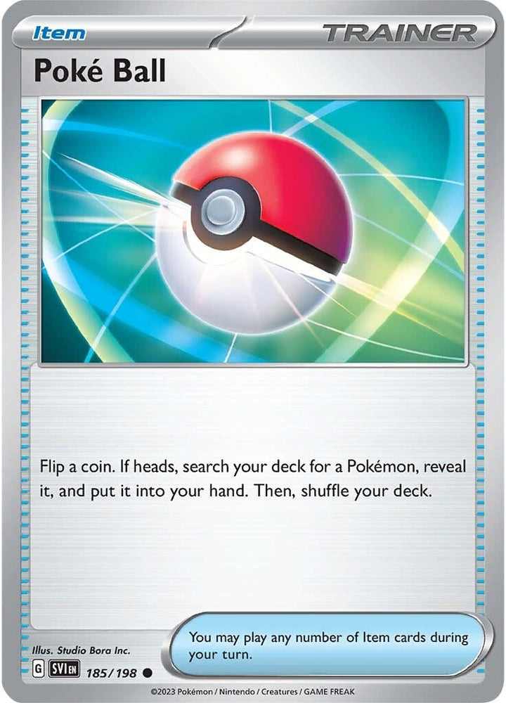 Poke Ball (185/198) [Scarlet & Violet: Base Set]