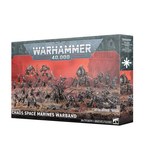 BATTLEFORCE: CHAOS SPACE MARINES WARBAND (Pre-Order)