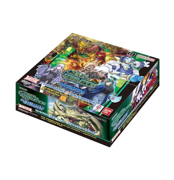 Digimon Card Game: Chain Of Liberation Extra Booster Box (EX08)