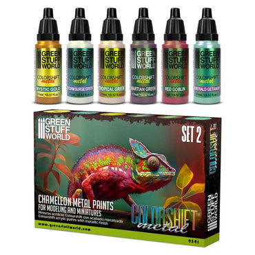 Green Stuff World: Chameleon Acrylic Paint Set 2