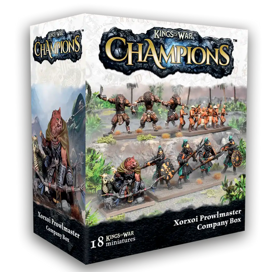 Kings of War : Xorxoi Prowlmaster Company Box