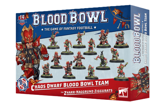BLOOD BOWL: CHAOS DWARF TEAM