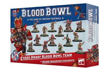 BLOOD BOWL: CHAOS DWARF TEAM (Pre-Order)