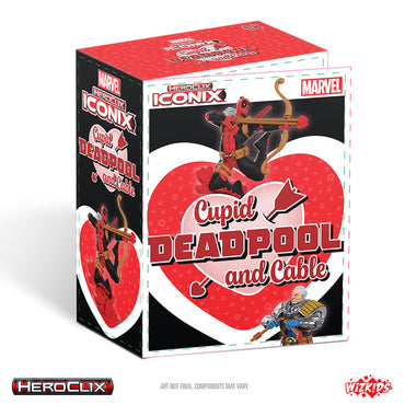 Marvel HeroClix Iconix: Cupid Deadpool and Cable (Pre-Order)