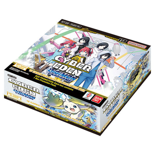 Digimon Card Game:  Booster Box Set Cyber Eden (BT-22)