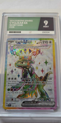 Pokemon - ACE 9 Ace Grading - Cyclicar EX (228/191) Surging Sparks - English