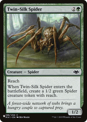 Twin-Silk Spider [The List]