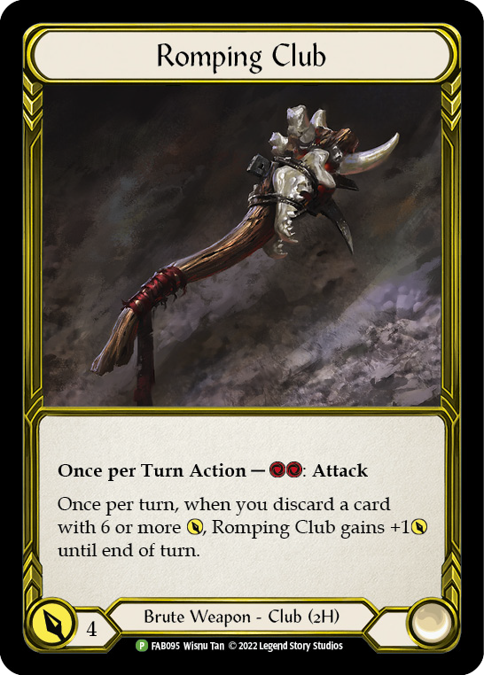 Romping Club (Golden) [FAB095] (Promo)  Cold Foil