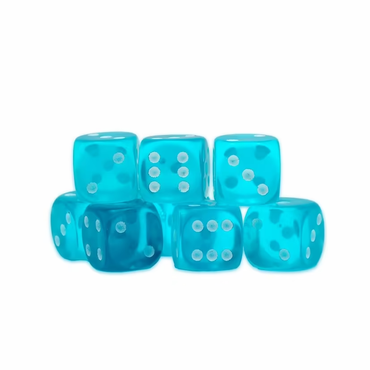 Warlord Games Blue Topaz D6 Dice