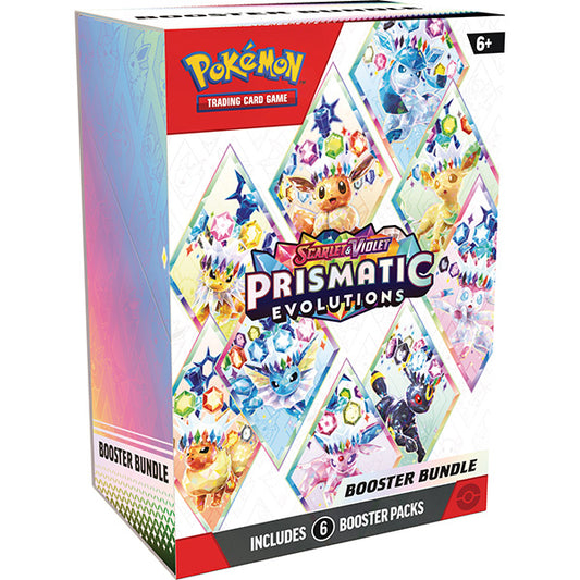 WESBTORE Pokémon TCG: Scarlet & Violet 8.5 - Prismatic Evolutions  - Booster Bundle