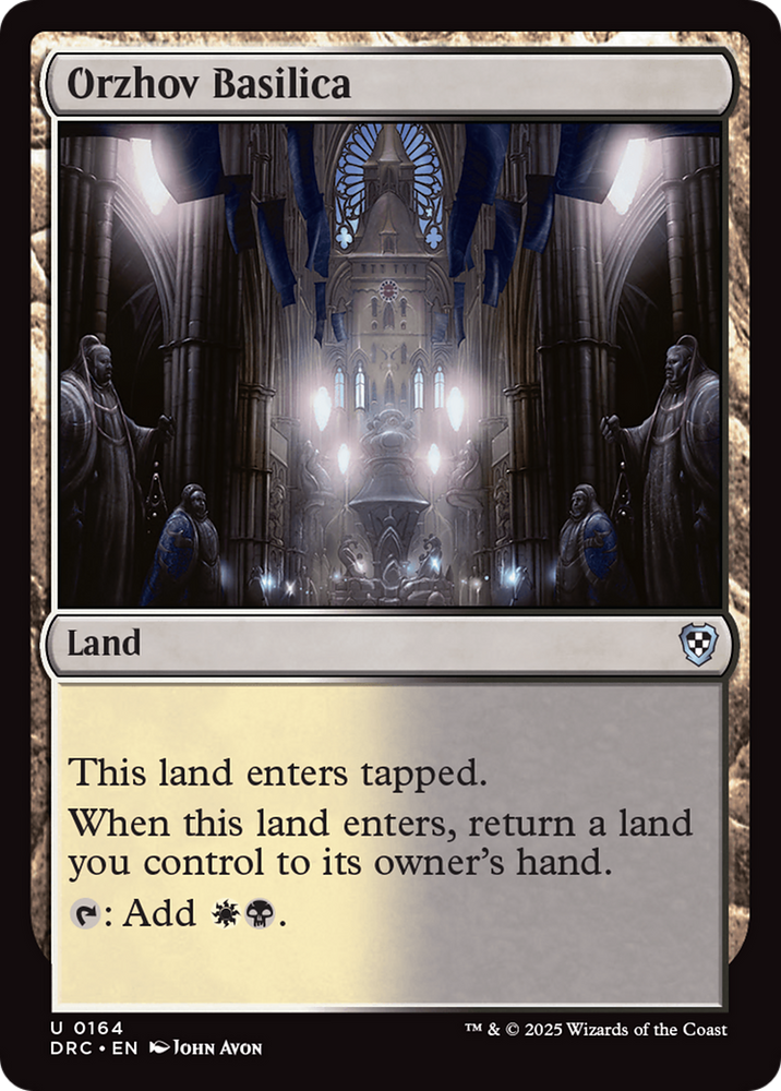 Orzhov Basilica [Aetherdrift Commander]