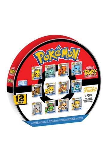 Pokemon Bitty POP! Vinyl Figure Multipack 2,5 cm Display (12) (Pre-Order)