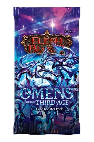 Flesh and Blood TCG Omens of the Third Age Booster Pack (Pre-Order)
