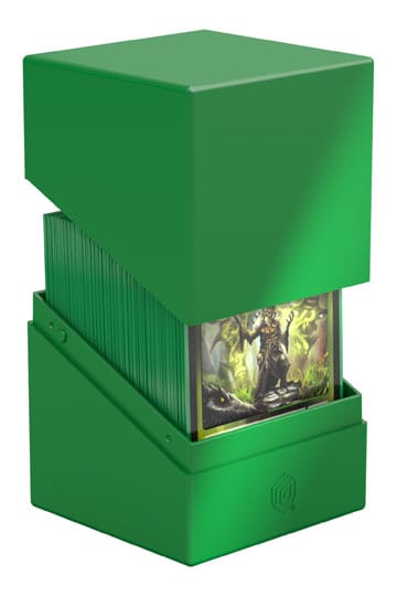 Ultimate Guard Boulder Deck Case 100+ Solid Green