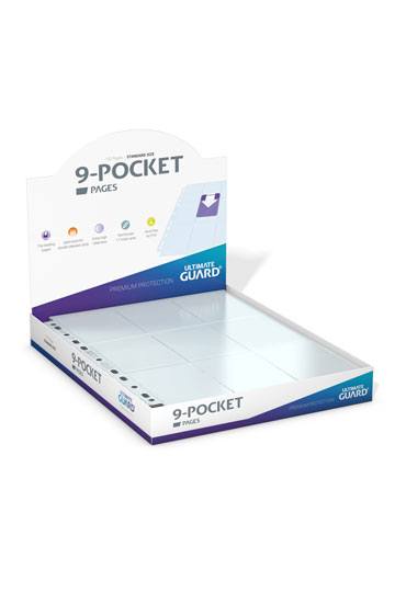 Ultimate Guard 9-Pocket Pages Top-Loading (100) - Transparent