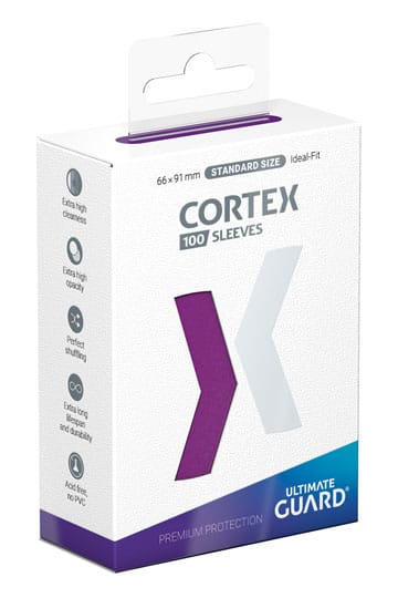 Ultimate Guard Cortex Sleeves Standard Size Purple (100)