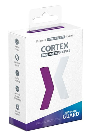 Ultimate Guard Cortex Sleeves Standard Size Matte Purple (100)