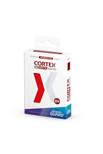 Ultimate Guard Cortex Sleeves Japanese Size Matte Red (60)