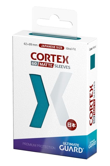Ultimate Guard Cortex Sleeves Japanese Size Matte Petrol (60)