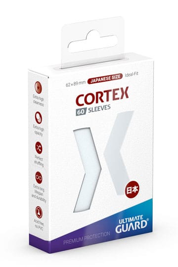 Ultimate Guard Cortex Sleeves Japanese Size Transparent (60)