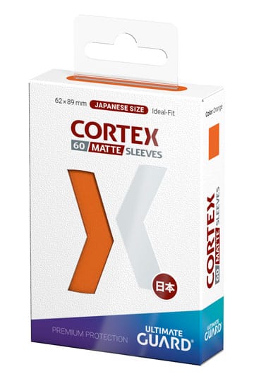 Ultimate Guard Cortex Sleeves Japanese Size Matte Orange (60)