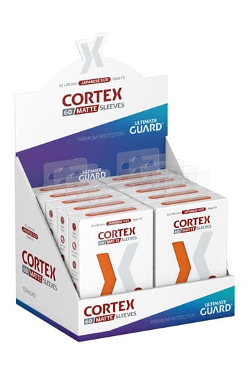 Ultimate Guard Cortex Sleeves Japanese Size Matte Orange (60)