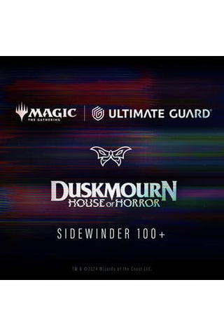 Ultimate Guard Sidewinder 100+ Xenoskin Magic: The Gathering "Duskmourn: House of Horror" - Design 3