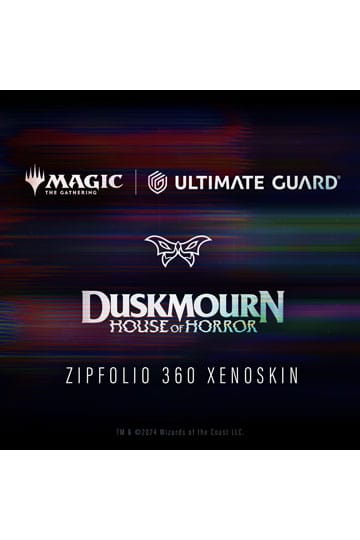 Ultimate Guard Zipfolio 360 Xenoskin Magic: The Gathering "Duskmourn: House of Horror" - Design 6