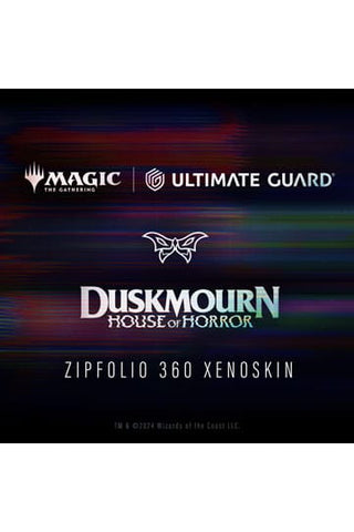 Ultimate Guard Zipfolio 360 Xenoskin Magic: The Gathering "Duskmourn: House of Horror" - Design 1