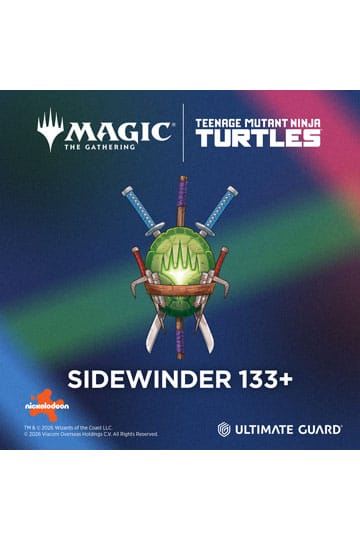 Ultimate Guard Sidewinder 133+ Xenoskin Magic: The Gathering | Teenage Mutant Ninja Turtles - Pizza Box