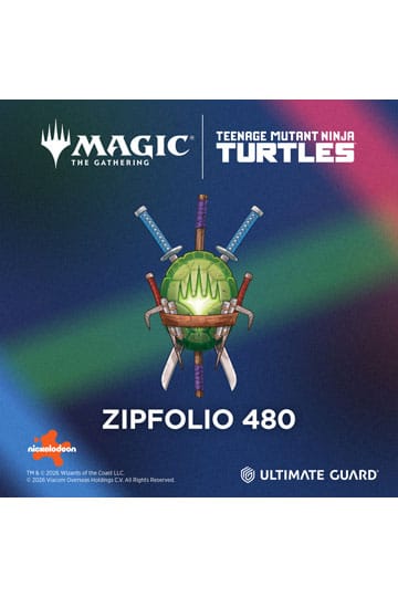 Ultimate Guard Zipfolio 480 Xenoskin Magic: The Gathering | Teenage Mutant Ninja Turtles - Pizza Box