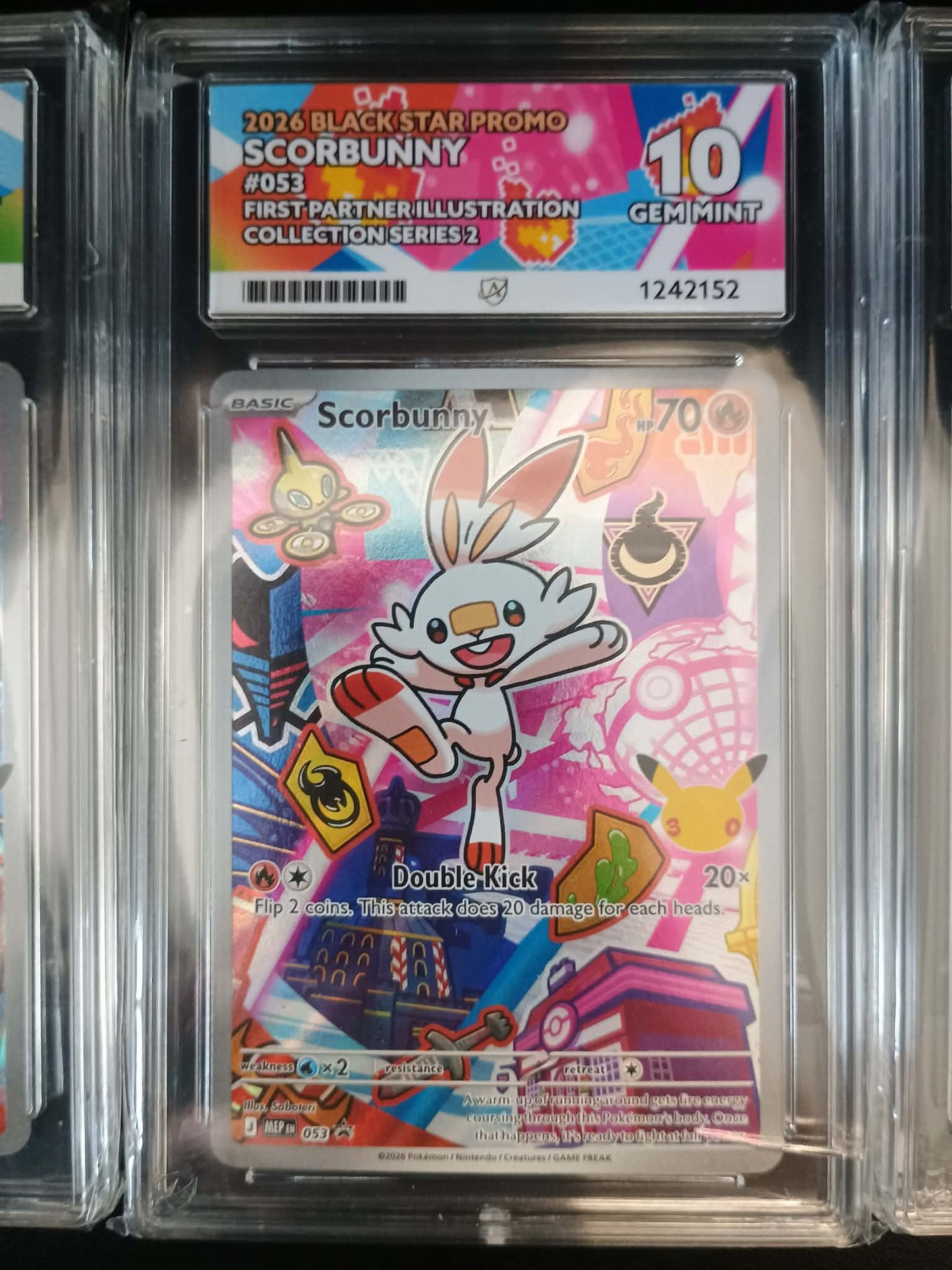 Sobble #54 Scorbunny #53 Grookey #52 ACE-10's Trio Slab Deal