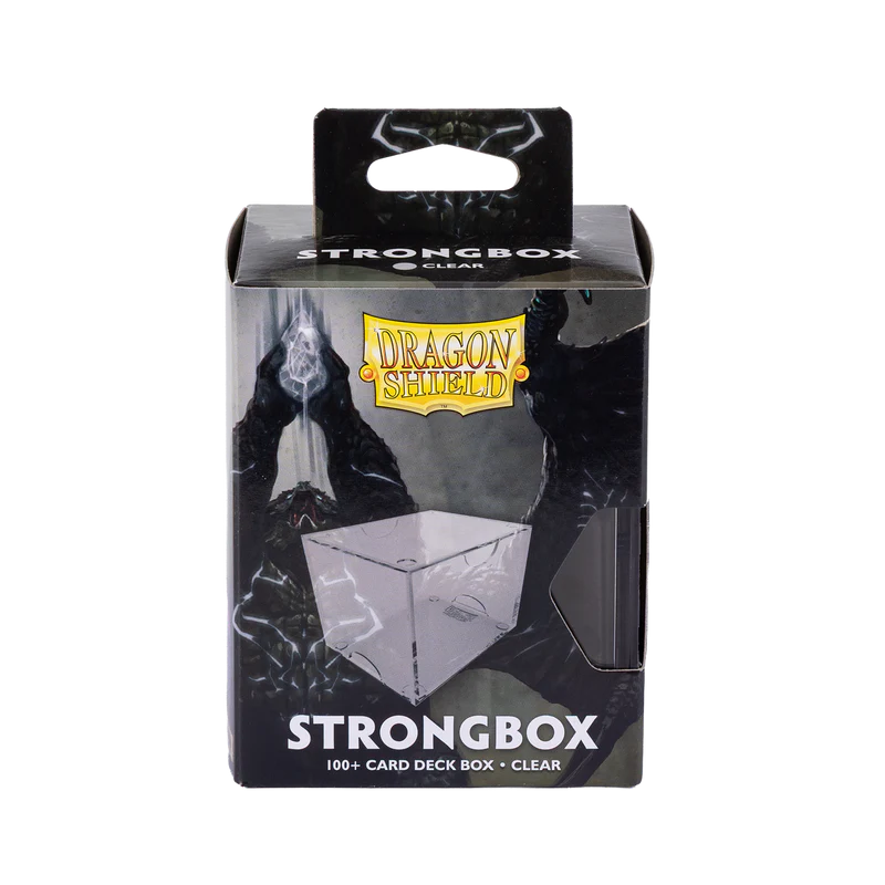 Dragon Shield Strongbox 100+ Card Deck Box - Clear
