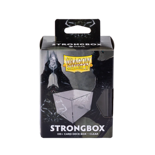 Dragon Shield Strongbox 100+ Card Deck Box - Clear