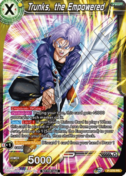 Trunks, the Empowered (P-378) [Promotion Cards]