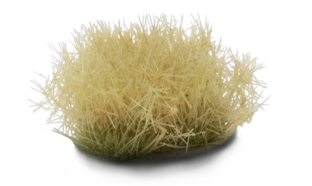 Dense Beige 6mm Wild Tufts - Gamers Grass