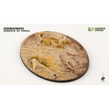 Deserts of Maahl Bases, Oval 120mm (x1) - Gamers Grass